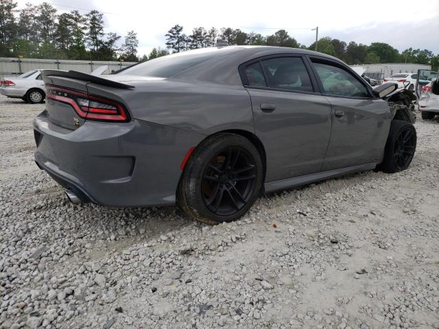 2C3CDXGJ8KH697171 - 2019 DODGE CHARGER SCAT PACK GRAY photo 3