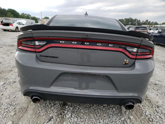 2C3CDXGJ8KH697171 - 2019 DODGE CHARGER SCAT PACK GRAY photo 6