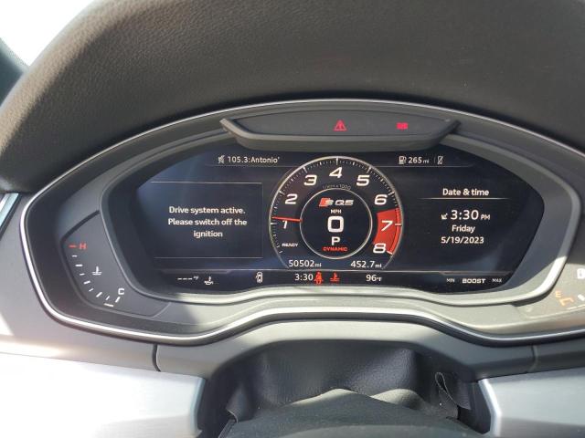 WA1C4BFY9J2139957 - 2018 AUDI SQ5 PRESTIGE GRAY photo 9