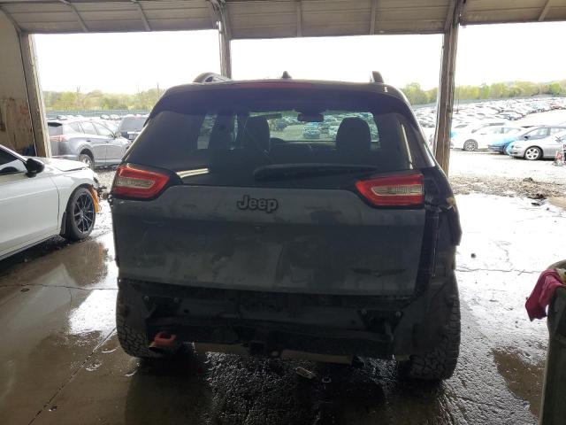 1C4PJMBB0EW309277 - 2014 JEEP CHEROKEE TRAILHAWK CHARCOAL photo 6