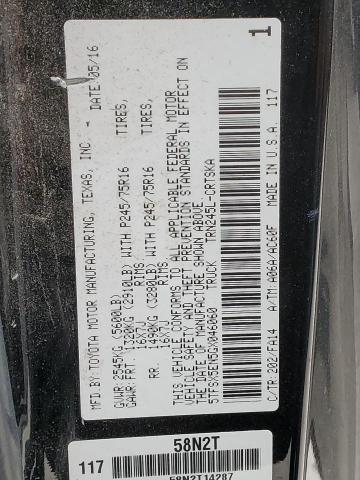 5TFSX5EN5GX046060 - 2016 TOYOTA TACOMA ACCESS CAB შავი ფოტო 12