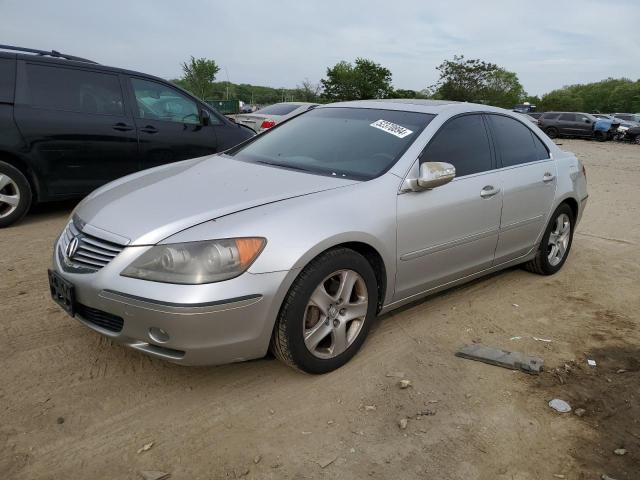 JH4KB16525C008178 - 2005 ACURA RL SILVER photo 1