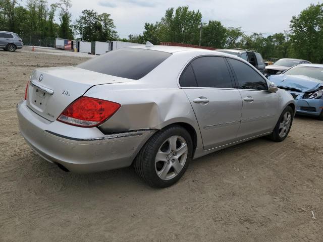 JH4KB16525C008178 - 2005 ACURA RL SILVER photo 3