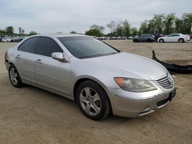 JH4KB16525C008178 - 2005 ACURA RL SILVER photo 4