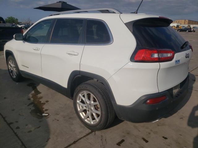 1C4PJLCS5FW643394 - 2015 JEEP CHEROKEE LATITUDE WHITE photo 2