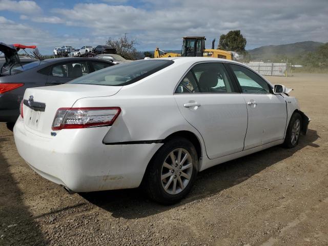 4T1BB3EK6AU119160 - 2010 TOYOTA CAMRY HYBRID WHITE photo 3