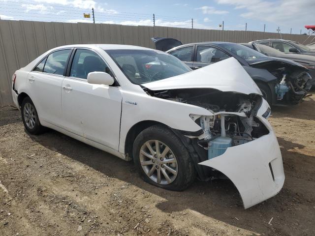 4T1BB3EK6AU119160 - 2010 TOYOTA CAMRY HYBRID WHITE photo 4