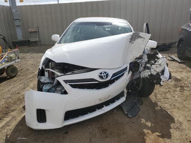 4T1BB3EK6AU119160 - 2010 TOYOTA CAMRY HYBRID WHITE photo 5