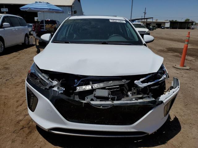 KMHC05LH9HU009288 - 2017 HYUNDAI IONIQ LIMITED WHITE photo 5