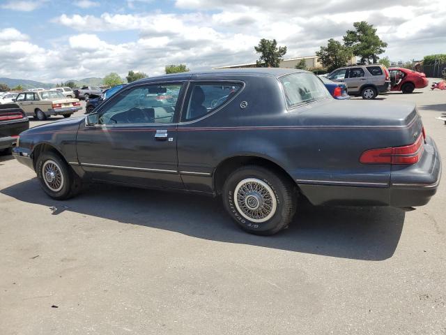 1MEBM60F4JH689272 - 1988 MERCURY COUGAR LS BLACK photo 2