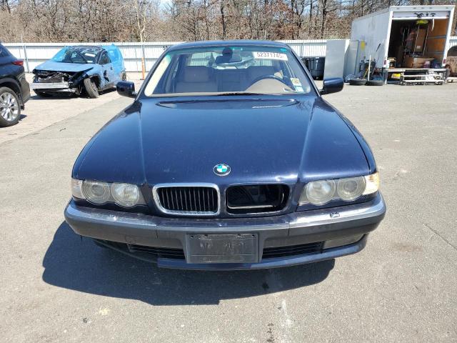 WBAGG83441DN89374 - 2001 BMW 740 I AUTOMATIC BLUE photo 5