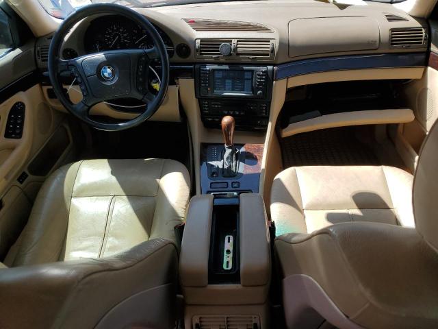 WBAGG83441DN89374 - 2001 BMW 740 I AUTOMATIC BLUE photo 8