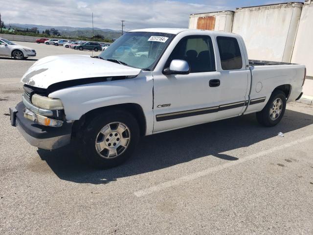 1GCEC19T21Z130696 - 2001 CHEVROLET SILVERADO C1500 WHITE photo 1