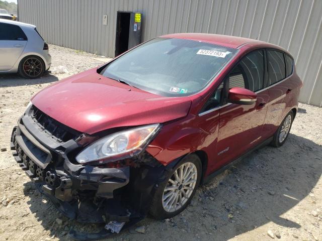 1FADP5BUXGL105069 - 2016 FORD C-MAX SEL RED photo 1
