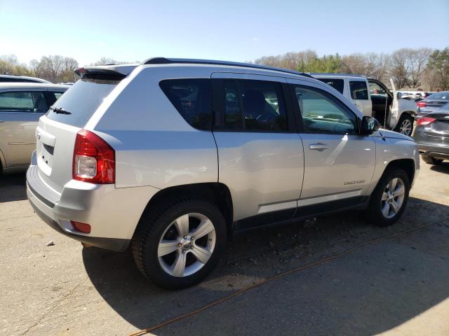 1C4NJDBB5CD583039 - 2012 JEEP COMPASS SPORT SILVER photo 3