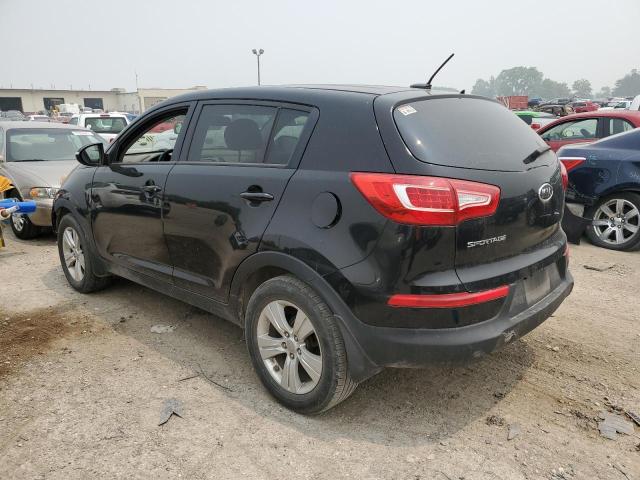 KNDPB3A27C7267495 - 2012 KIA SPORTAGE BASE BLACK photo 2