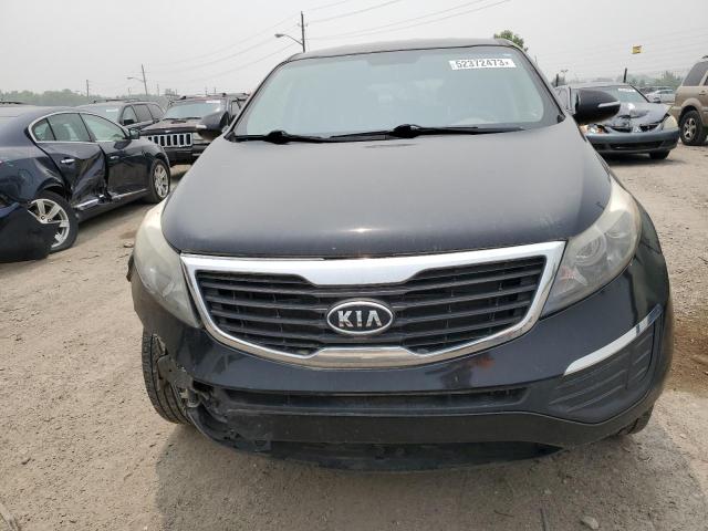 KNDPB3A27C7267495 - 2012 KIA SPORTAGE BASE BLACK photo 5