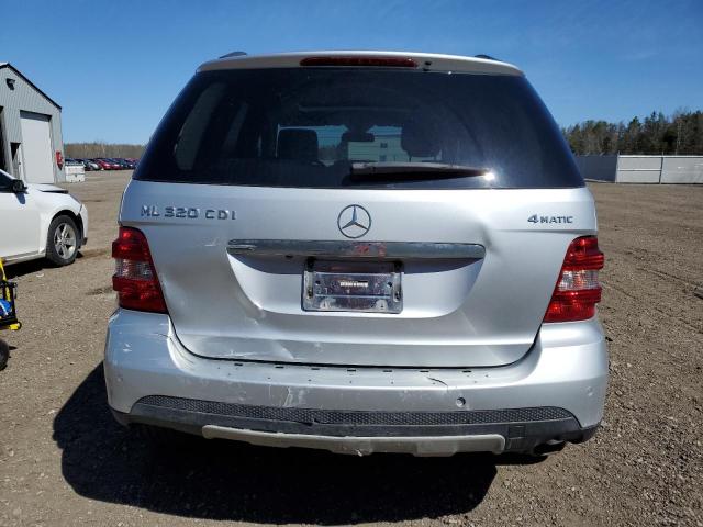 4JGBB22E37A205948 - 2007 MERCEDES-BENZ ML 320 CDI SILVER photo 6