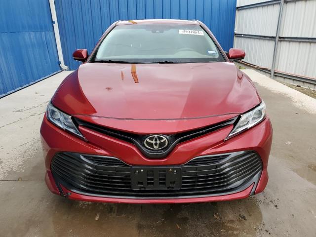 4T1B11HK5JU515809 - 2018 TOYOTA CAMRY L BURGUNDY photo 5