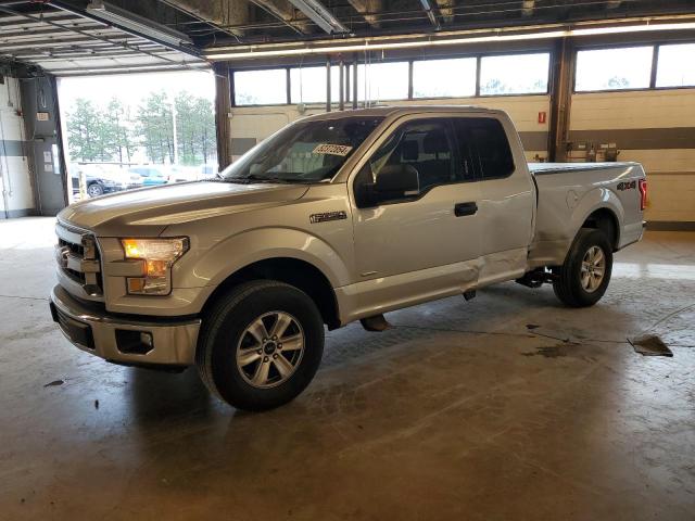 1FTFX1EG4HFB53572 - 2017 FORD F150 4X4 SUPER CAB SILVER photo 1