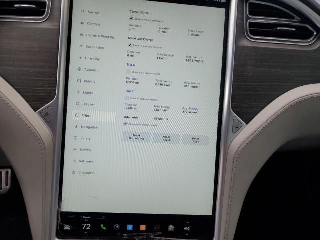 5YJSA1E44GF152561 - 2016 TESLA MODEL S 蓝色 照片 9