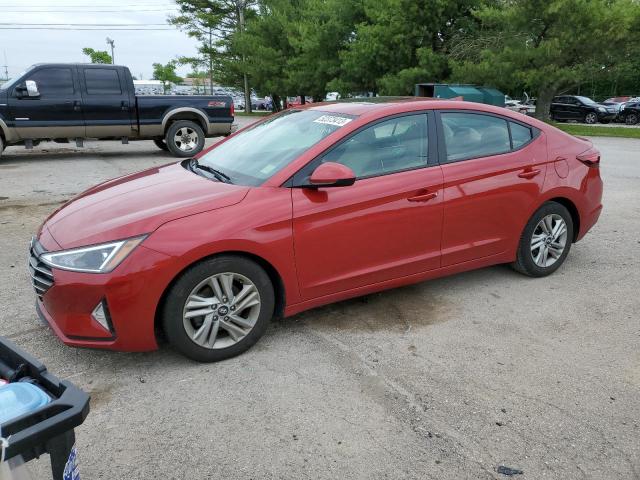 5NPD84LFXLH537516 - 2020 HYUNDAI ELANTRA SEL RED photo 1