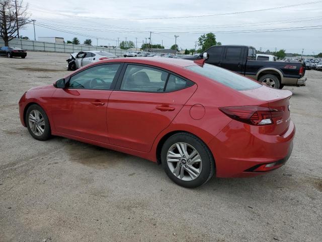 5NPD84LFXLH537516 - 2020 HYUNDAI ELANTRA SEL RED photo 2