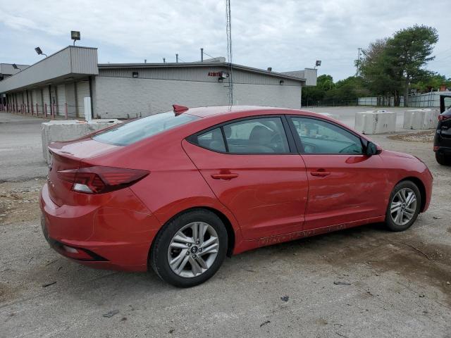 5NPD84LFXLH537516 - 2020 HYUNDAI ELANTRA SEL RED photo 3