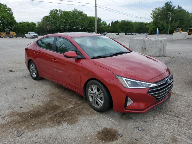 5NPD84LFXLH537516 - 2020 HYUNDAI ELANTRA SEL RED photo 4