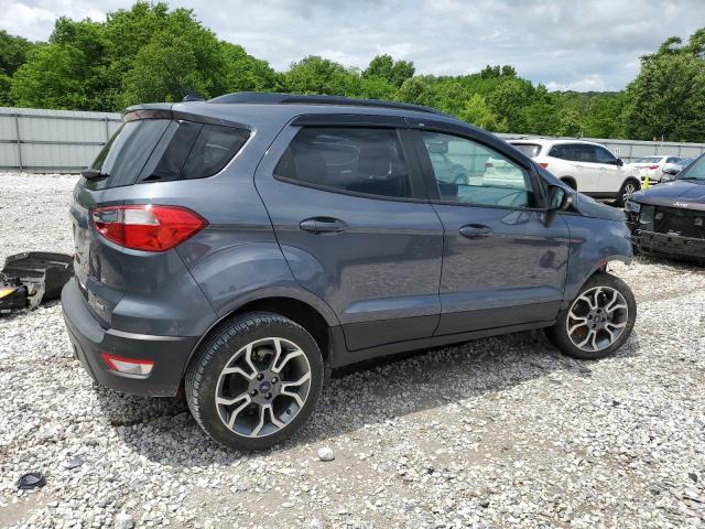 MAJ3P1TEXJC211928 - 2018 FORD ECOSPORT SE GRAY photo 3