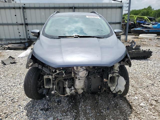 MAJ3P1TEXJC211928 - 2018 FORD ECOSPORT SE Gris foto 5