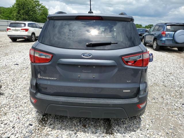 MAJ3P1TEXJC211928 - 2018 FORD ECOSPORT SE GRAY photo 6