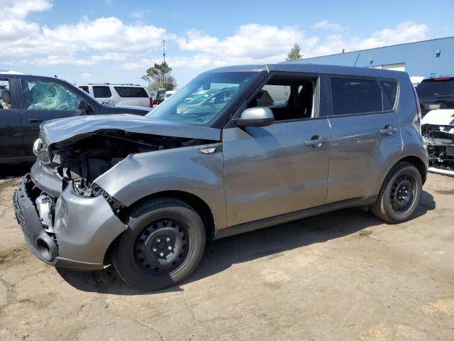 KNDJN2A26E7080615 - 2014 KIA SOUL GRAY photo 1