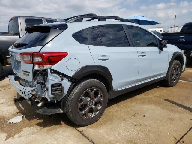 JF2GTHSC5MH398522 - 2021 SUBARU CROSSTREK SPORT BLUE photo 3