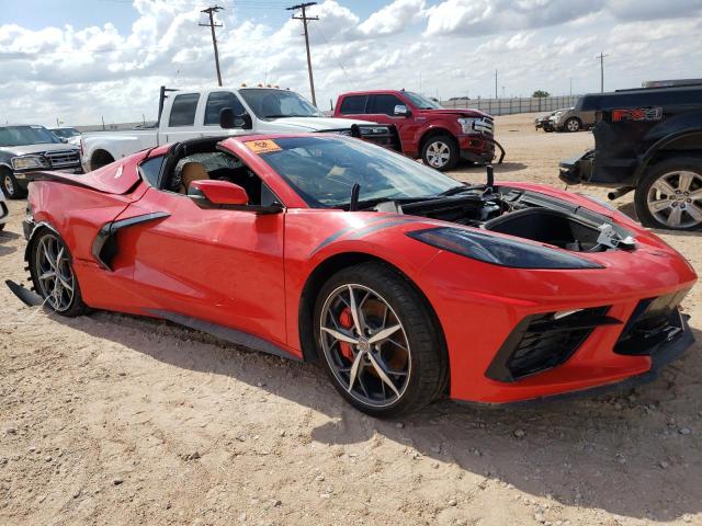 1G1YB2D48M5102279 - 2021 CHEVROLET CORVETTE STINGRAY 2LT RED photo 4