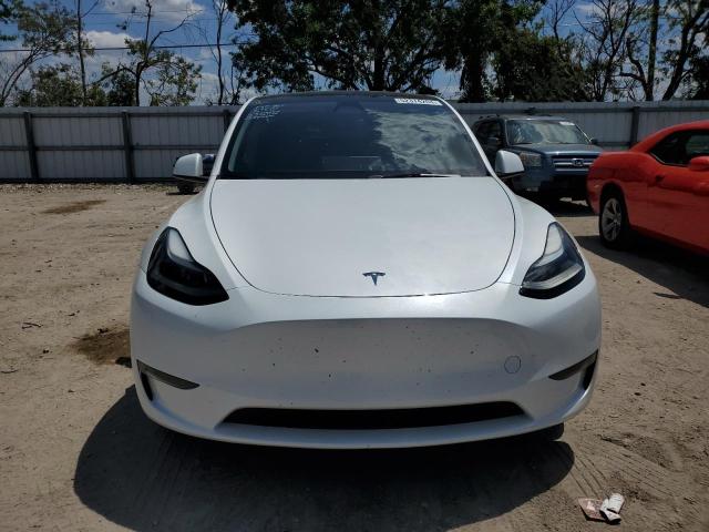 7SAYGAEEXPF870622 - 2023 TESLA MODEL Y WHITE photo 5