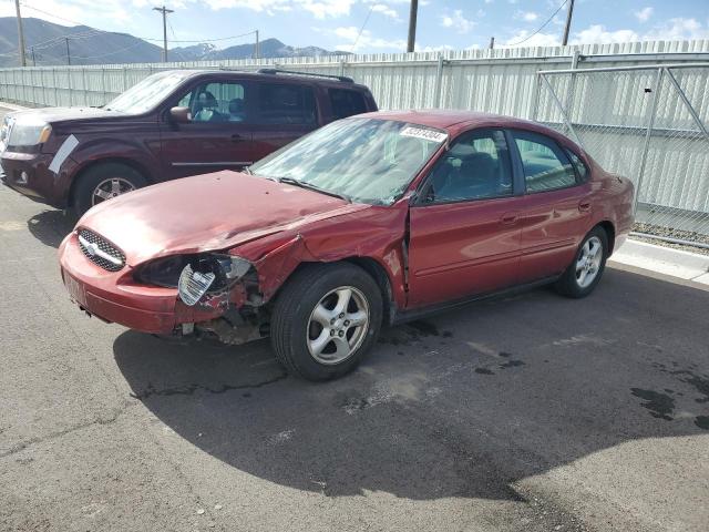 1FAFP5522YG200044 - 2000 FORD TAURUS SES RED photo 1