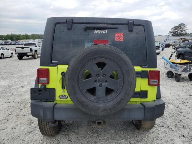 1C4BJWDG1GL265034 - 2016 JEEP WRANGLER U SPORT GREEN photo 6