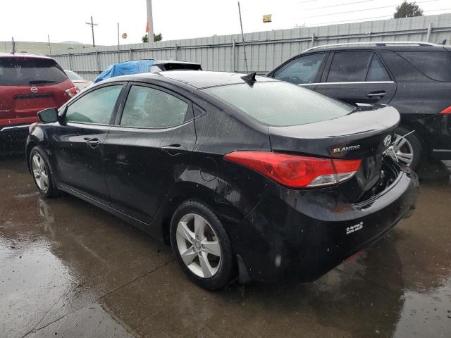 KMHDH4AE4DU541624 - 2013 HYUNDAI ELANTRA GLS BLACK photo 2