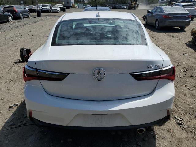 19UDE2F31MA003183 - 2021 ACURA ILX WHITE photo 6