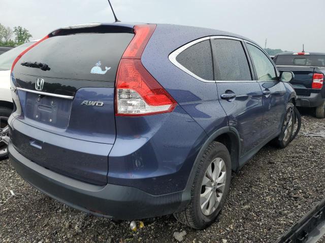 2HKRM4H50DH654458 - 2013 HONDA CR-V EX BLUE photo 3