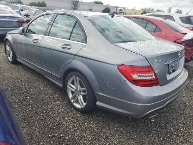 WDDGF8AB7EA959480 - 2014 MERCEDES-BENZ C 300 4MATIC GRAY photo 2