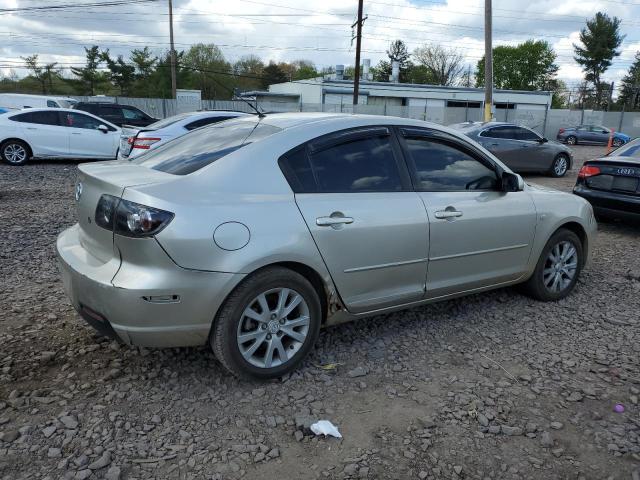 JM1BK32F971675484 - 2007 MAZDA 3 I BEIGE photo 3