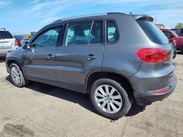 WVGBV7AX9GW593293 - 2016 VOLKSWAGEN TIGUAN S GRAY photo 2