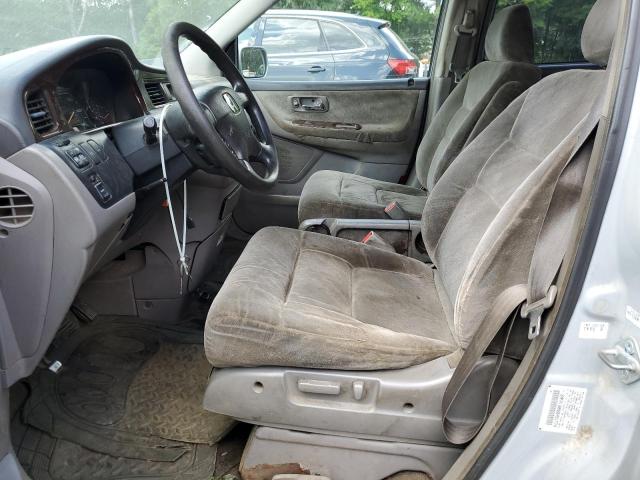 2HKRL18692H507174 - 2002 HONDA ODYSSEY EX SILVER photo 7