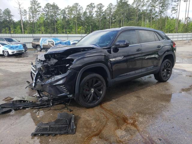 1V21E2CA7LC228004 - 2020 VOLKSWAGEN ATLAS CROS SE BLACK photo 1