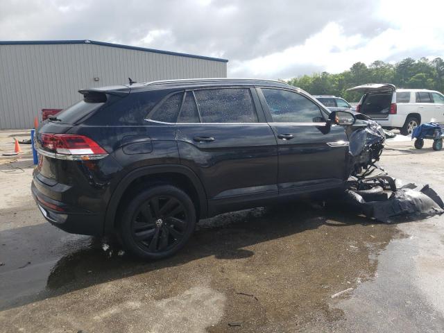 1V21E2CA7LC228004 - 2020 VOLKSWAGEN ATLAS CROS SE BLACK photo 3