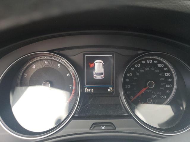 1V21E2CA7LC228004 - 2020 VOLKSWAGEN ATLAS CROS SE BLACK photo 9