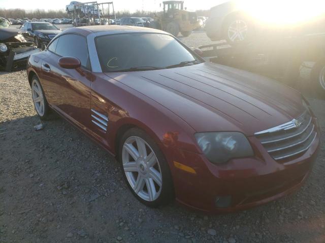 1C3AN69L64X003587 - 2004 CHRYSLER CROSSFIRE LIMITED RED photo 1