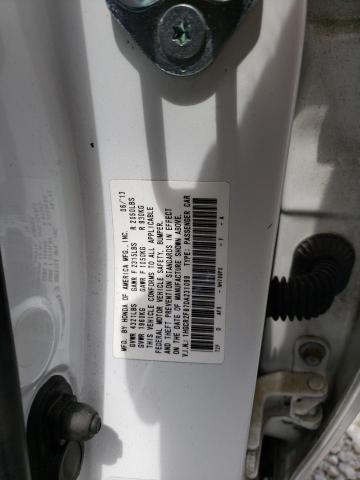 1HGCR2F87DA231099 - 2013 HONDA ACCORD EXL WHITE photo 13